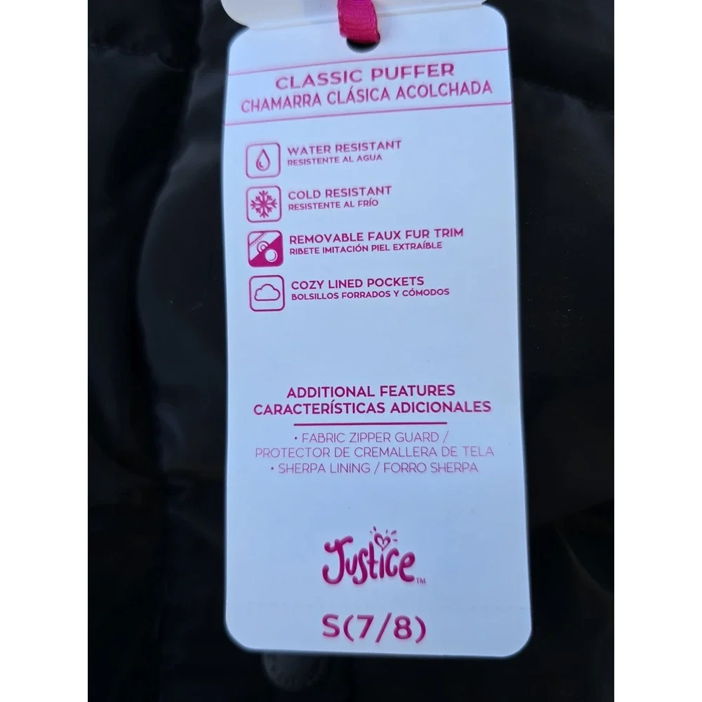 Justice new tags